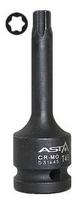 Galvutė smūginė 1/2" su antgaliu TORX T30x75mm CMo ASTA