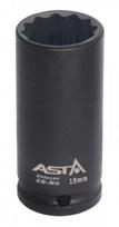 Galvutė smūginė ilga 10mm 1/2" CH-12 CMo ASTA
