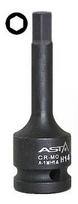 Galvutė smūginė 1/2" su antgaliu HEX H5x78mm CMo ASTA