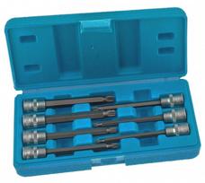 Galvutės 3/8" su antgaliais XZN M4-M10 L-110mm 7vnt, SATRA