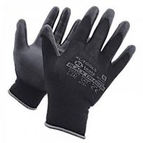 Pirštinės darbinės D10 poliester/poliuretan BLACK DRAGON XL-TOOLS