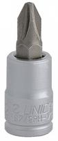 Galvutė 1/4" su antgaliu TORX PH2x32mm UNIOR