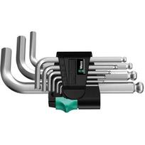 Šešiakampių raktų rinkinys WERA 950 PKS/9 SM N Chromuotas