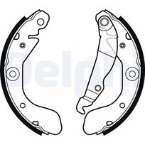 DELPHI Būgninių stabdžių trinkelių komplektas Brake-shoe set LS2114