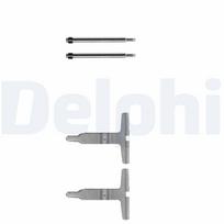 DELPHI Diskinių stabdžių kaladėlių priedų komplektas LX0312
