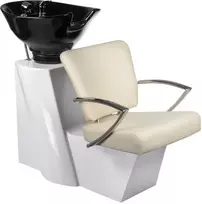 Kirpyklos plautuvė PROFESSIONAL HAIRWASHER LIVIO BRUSSEL CREAM
