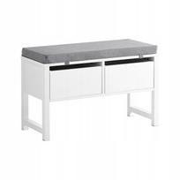 Batų spintelė suolai su sėdyne 2 stalčiai koridoriui 72cm FSR88-W
