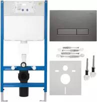 Įleistinis WC rėmas Rea K011A-Q HD Titan