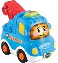 Žaislinis vilkikas Vtech Baby Transporto, mėlynas