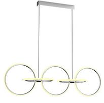 Candellux pakabinamas šviestuvas Kos A0022-350, sidabro spalvos