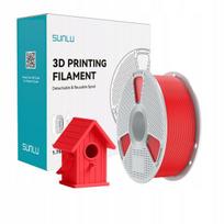 Sunlu Asa 3d spausdinimo gija, 1.75mm, 1kg, raudona