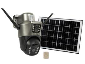 BLOW 4G PTZ 2x4MP saulės energija varoma kamera su baterija