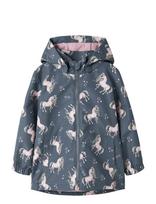Name It - Nmfmaxi Jacket Li Aop Noos - Striukė - Tamsiai mėlyna