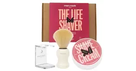 Skutimosi priemonių rinkinys "The Life Shaver Black Pomegranate Essential Shaving Kit", 1 vnt.