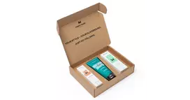 Plaukų ir odos priežiūros priemonių rinkinys vyrams "Routine Goals Essential Grooming Routine Kit", 1 vnt.