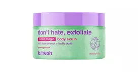 Don't Hate, Exfoliate Melon Magic Body Scrub Melionų aromato kūno šveitiklis, 200g