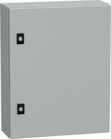 PanelSeT CRN plain door with mount.plate. H500xW400xD150 IP66 IK10 RAL7035.. NSYCRN54150P | 3606480212307