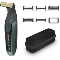 Rowenta Beard Trimmer | TN6044E0 | Cordless | Number of length steps 6 | Wet  and  Dry | Black/Green