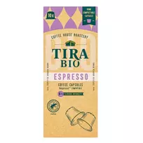 Kavos kapsulės TIRA BIO ESPRESSO, 10 vnt