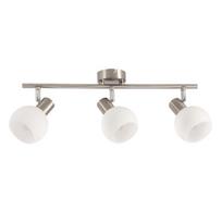 Lubų lempa NOVO 93-52131 Satininis nikelis 3x40W E14