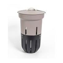 Taupe spalvos komposto dėžė – Plastia