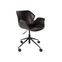 Juoda biuro kėdė Zuiver Office Chair Nikki