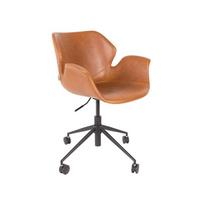 Rudos spalvos biuro kėdė Zuiver Office Chair Nikki