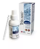Tris-NAC ausų ir odos priežiūros tirpalas šunims ir katėms, 120 ml