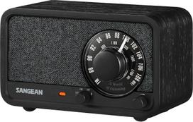 Sangean WR-8 FM radio with Bluetooth, black oak (SAN99845)