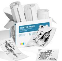 UPrint Termo Papīrs PM290 3x White Self-Adhesive Paper Rolls