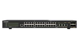 QNAP QSW-M2130P-2C2S26T network switch Managed L2 2.5G Ethernet (100/1000/2500) Power over Ethernet (PoE) 1U Black
