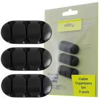 Allity 3-piece cable organizer ASA-400