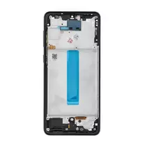 OEM REWA LCD display for SAMSUNG A33 5G OLED black with frame