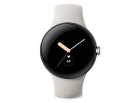 Google  Pixel Watch AMOLED 41 mm Silver GPS (satellite)