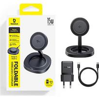 Baseus EnerFill FF11 15W składana z ładowarką sieciową 20W i kablem USB-C 1m- czarna 6932172691790