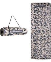 Treniruočių kilimėlis inSPORTline Camu 173x61x0,8cm - Pilka, kamufliažo