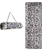 Mankštos kilimėlis inSPORTline Camu 173x61x0,4 cm - Pilka, kamufliažo
