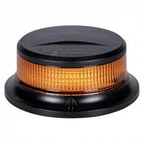 XLED PRO Ultra SLIM Sertifikuotas oranžinis LED švyturėlis su magnetiniu padu 27W 12/24V