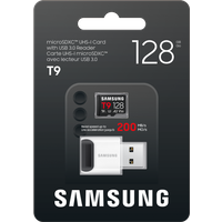 T9 microSD Card microSDXC™ UHS-I su USB kortelių skaitytuvu