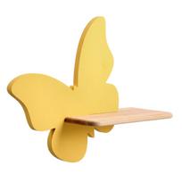 Candellux vaikiškas sieninis LED šviestuvas Butterfly, geltonas/rudas