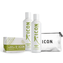 I.C.O.N. Detox rinkinys su kietu šampūnu