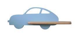 Candellux vaikiškas sieninis šviestuvas su lentyna IQ Kids Car, mėlynas