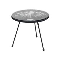 Lauko stalas Patio Arthur, antracito sp., 48 cm x 48 cm x 45 cm