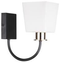 Candellux sieninis šviestuvas Schubert, juoda/balta