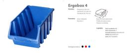 PATROL ERGOBOX 4 MĖLYNAS 204 x 340 x 155