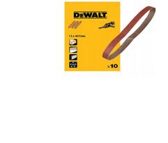 DEWALT bekočio šlifavimo juosta 13x457mm P120 /10vnt. skirta DCM200