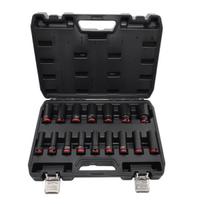 AWTOOLS SMŪGINIŲ GALVUČIŲ RINKINYS 1/2″ 35vnt./8-32mm/ TRUMPOS IR ILGOS BLACK LINE