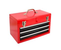 AWTOOLS METALINĖ ĮRANKIŲ DĖŽĖ 3 STALČIAI 45x24x27 cm