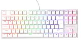 Genesis Keyboard Thor 303 TKL RGB white Outemu Peach Silent