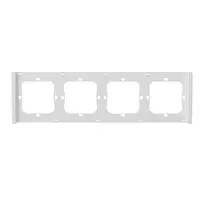 Frame for switch M5 80 quadruple 4-fold SONOFF M5-4C-80-FW (white) | M5-4C-80-FW | 6920075777963